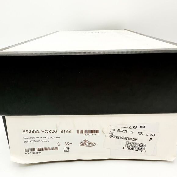 Gucci GG Sneakers Trainers Logo Grey Ultrapace Trainers EU 39.5 US 9.5 - Picture 10 of 10